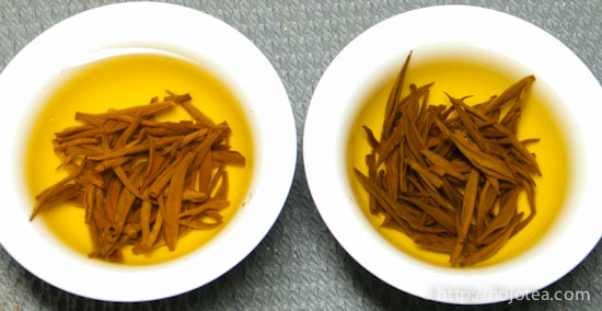 紅茶の茶葉品質比較