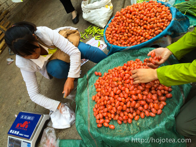 雲南省お茶の仕入 2015