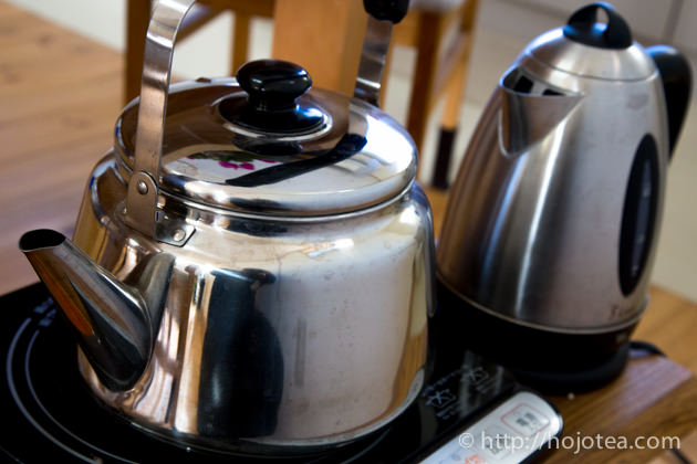 Heating method of kettle affects the taste of tea