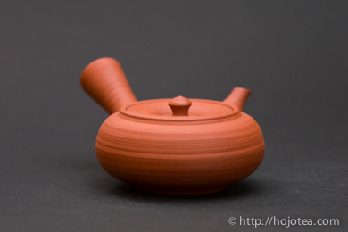文平窯清水謙 無名異焼急須 お茶専門店HOJO