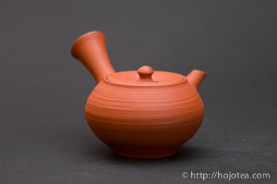 文平窯清水謙 無名異焼急須 お茶専門店HOJO